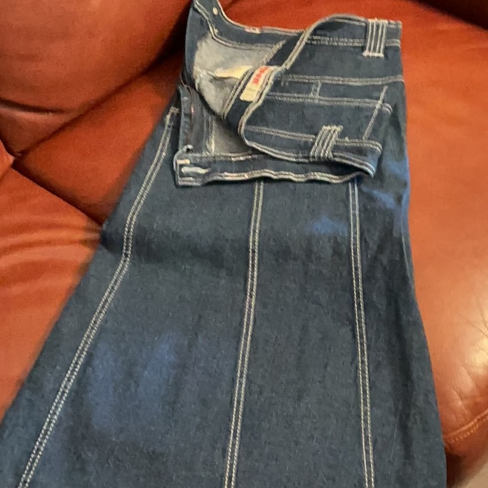 Denim Midi Skirt - Picture 3 of 3
